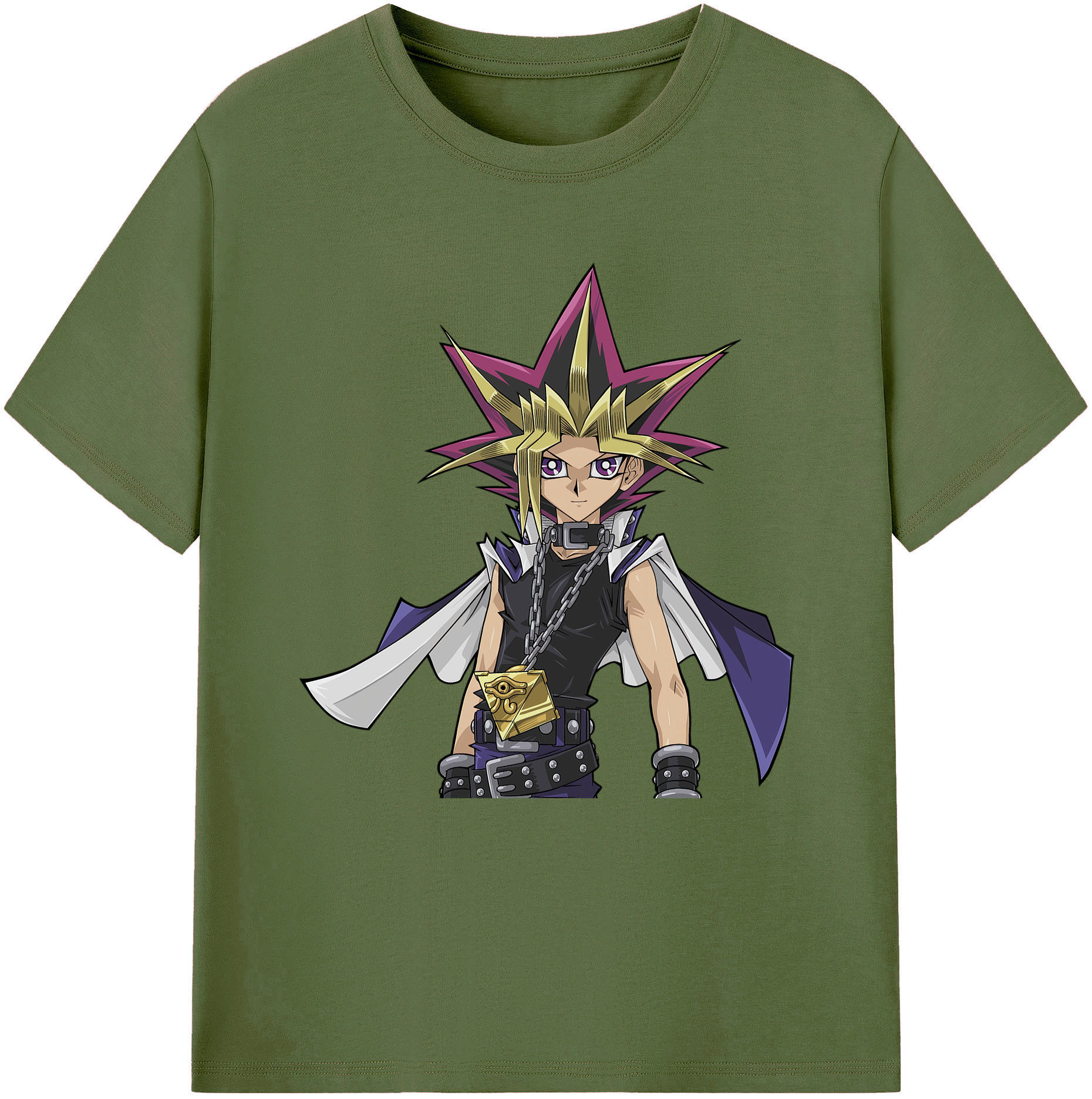 （画像用） 遊☆戯☆王 Yu-Gi-Oh! 綿100％半袖Tシャツ（フロントプリント）